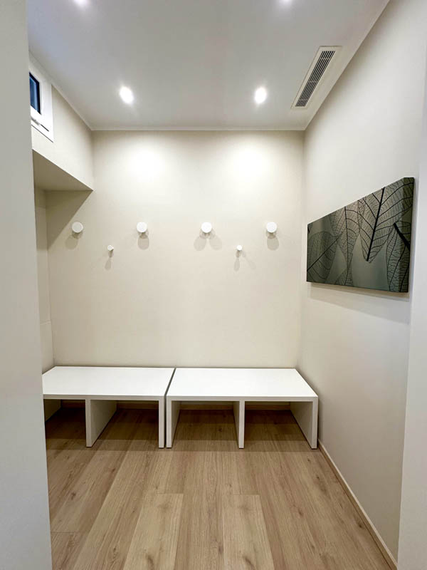 Gli spazi dello studio